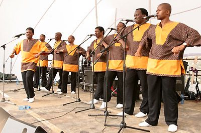 Ladysmith Black Mambazo &copy S.Gordon 2005