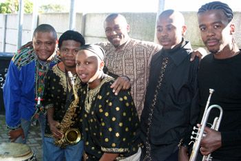 Phambili Marimba & Brass Ensemble &copy Eugene Arries 2005