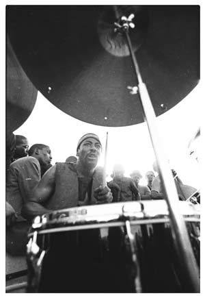 Louis Moholo. &copy Basil Breakey
